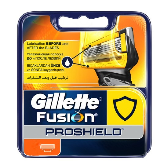 Gillette сменные кассеты Fusion ProShield