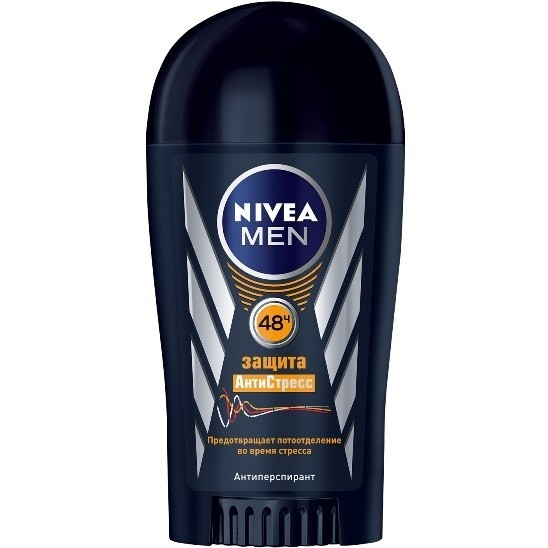 Nivea Men дезодорант стик Защита антистресс 40 мл (82272)