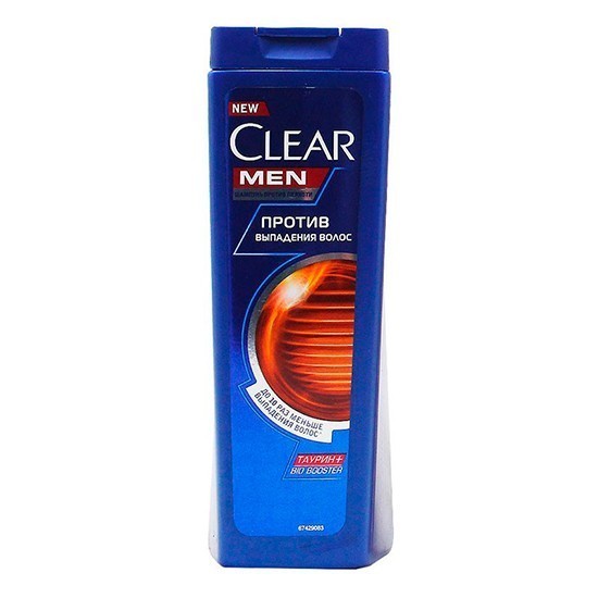 clear men шампунь против выпадения волос