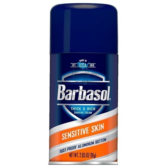 Barbasol крем-пена для бритья Sensitive Skin