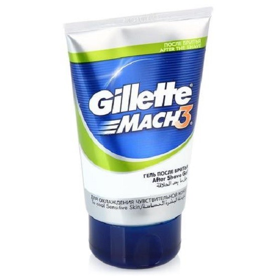 Gillette гель после бритья Mach3 для чувствительной кожи 100 мл