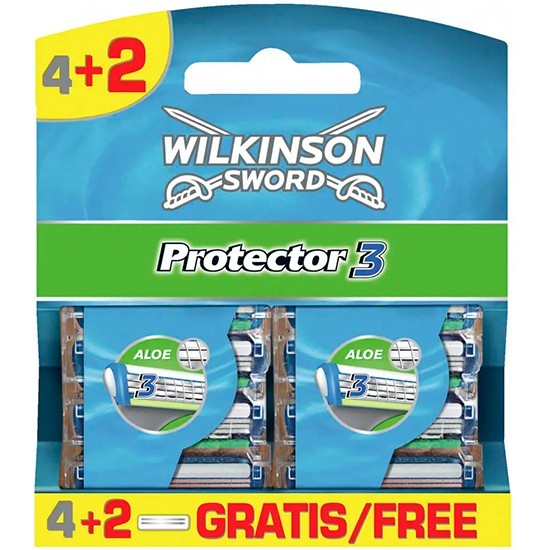 wilkinson sword (schick) сменные кассеты protector3