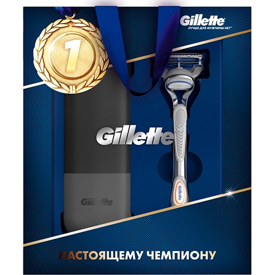 Набор Gillette Skinguard станок с 1 касс.+ футляр Gillette Fuse