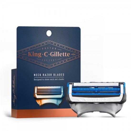 king c. gillette сменные кассеты skinguard с 2 лезвиями для бритья чувствительных участков