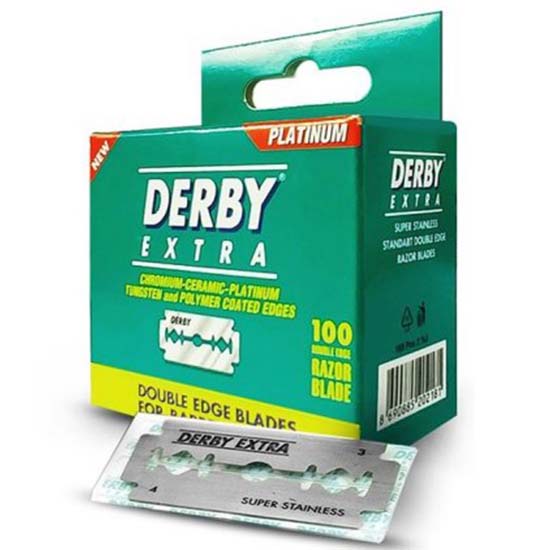 двусторонние лезвия derby extra super stainless