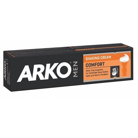 arko men крем для бритья comfort комфорт 65г