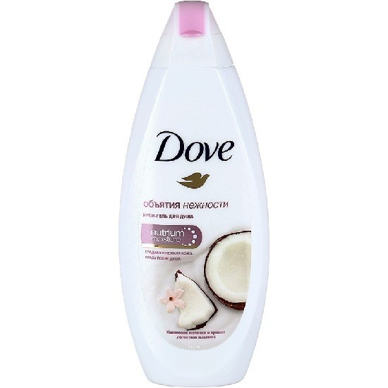 Dove гель для душа Кокосовое молочко и лепестки жасмина 250 мл