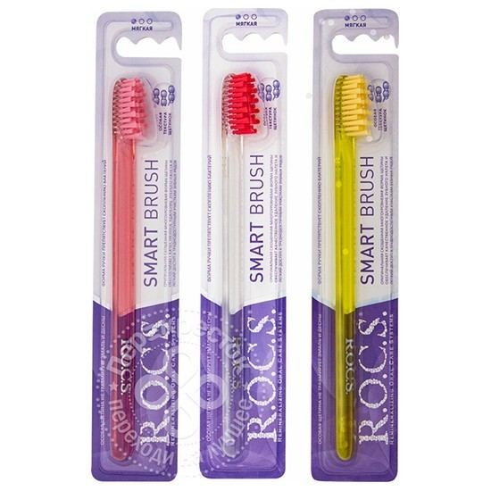 rocs smart brush зубная щетка