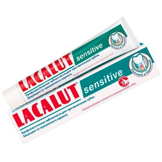 lacalut зубная паста sensitive