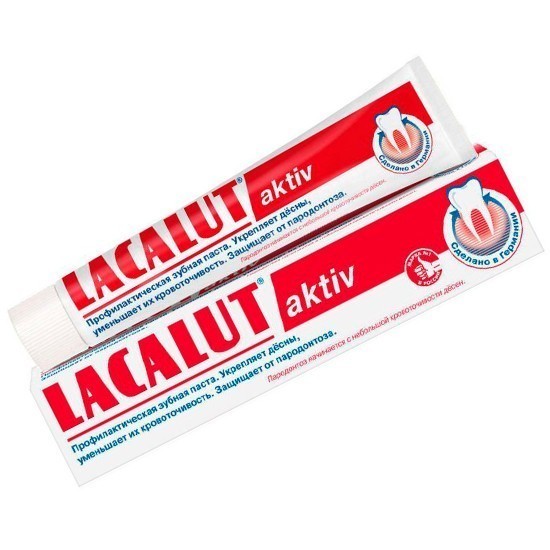 Lacalut зубная паста Aktiv 75 мл