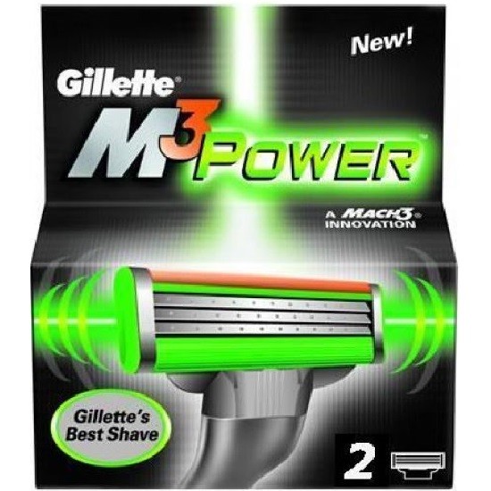 Gillette сменные кассеты Mach3 Power