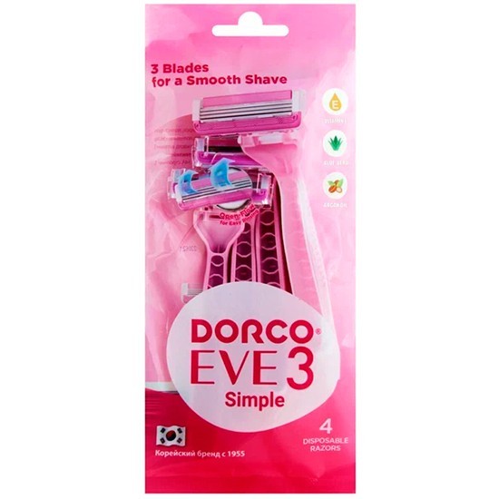 Станок одноразовый женский Dorco EVE3 Simple
