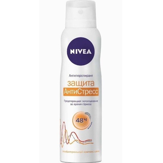Nivea дезодорант спрей Защита антистресс 150 мл (82256)
