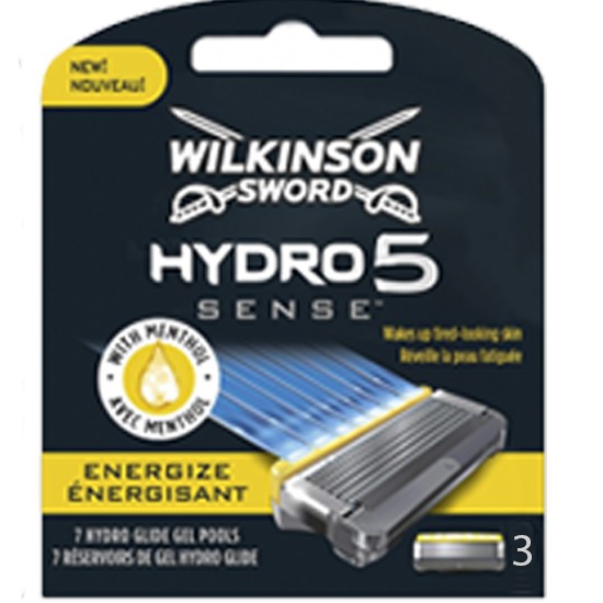 Wilkinson Sword (Schick) сменные кассеты Hydro5 Sense Energize