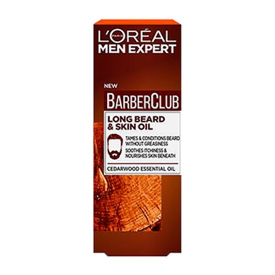 L'Oreal Men Expert Barber Club масло для длинной бороды с маслом кедра 30 мл