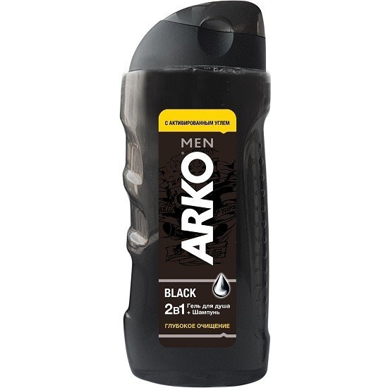 ARKO Men гель для душа 2в1 Black 250 мл