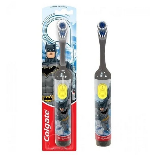 Colgate зубная щетка детская Batman на батарейке