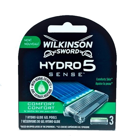 wilkinson sword (schick) сменные кассеты hydro5 sense comfort