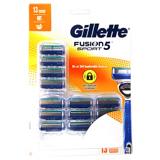 Gillette сменные кассеты Fusion Sport