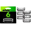 gillette сменные кассеты labs (6 шт)