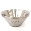 kurt чаша-термос для бритья из нержавеющей стали конусообразная 60*118мм арт. k_40054