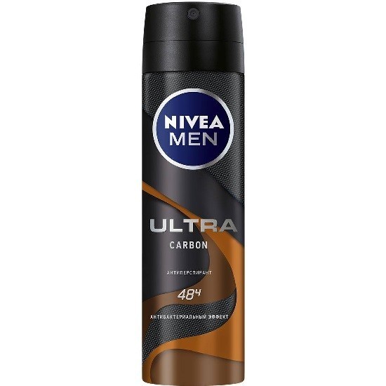 Nivea Men дезодорант спрей Ultra Carbon 150 мл (85367)