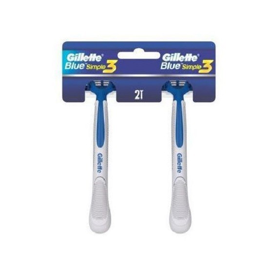Станок одноразовый Gillette с 3 лезвиями Blue3 Simple