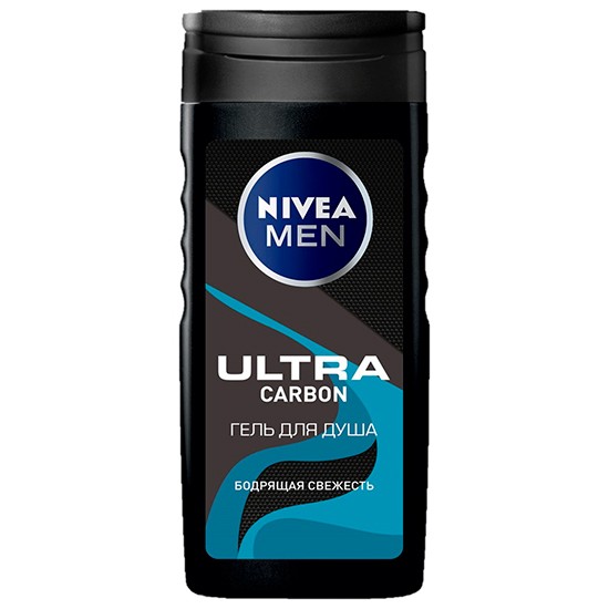 Nivea Men гель для душа Ultra carbon 250 мл (82591)