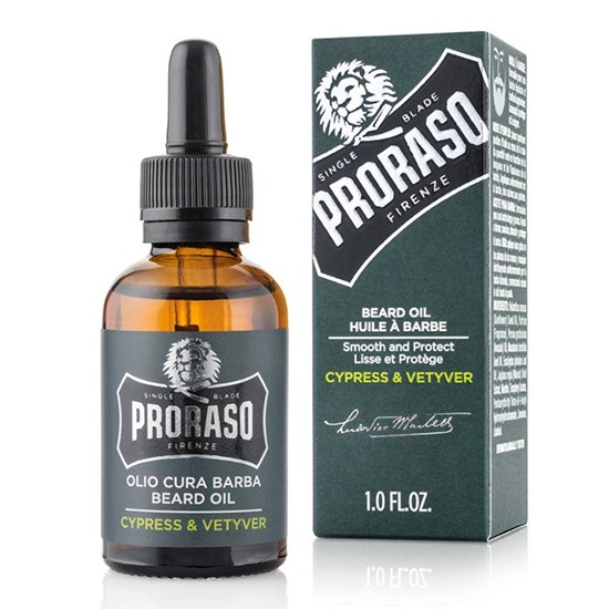 proraso масло для бороды beard olio cypress&vetyver 30 мл