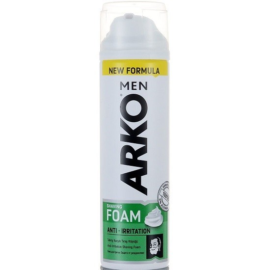 arko men пена для бритья anti-irritation против раздражения кожи 200 мл