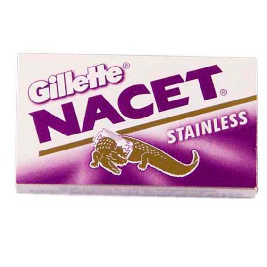 Двусторонние лезвия Gillette Nacet