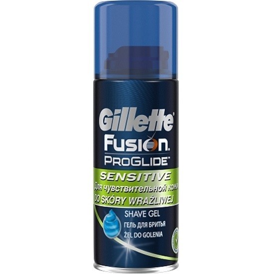 Gillette гель для бритья Fusion ProGlide для чувствительной кожи 75 мл