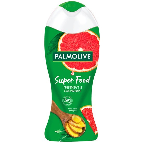 Palmolive крем-гель для душа Super Food грейпфрут и сок имбиря