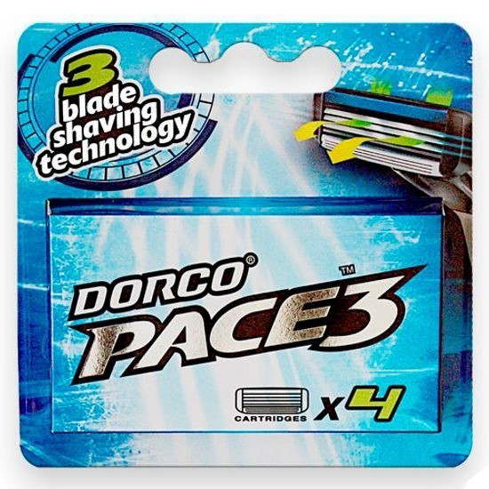 dorco сменные кассеты pace3 с 3 лезвиями