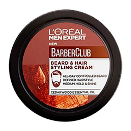 L'Oreal Men Expert Barber Club крем-стайлинг для бороды и волос 75 мл