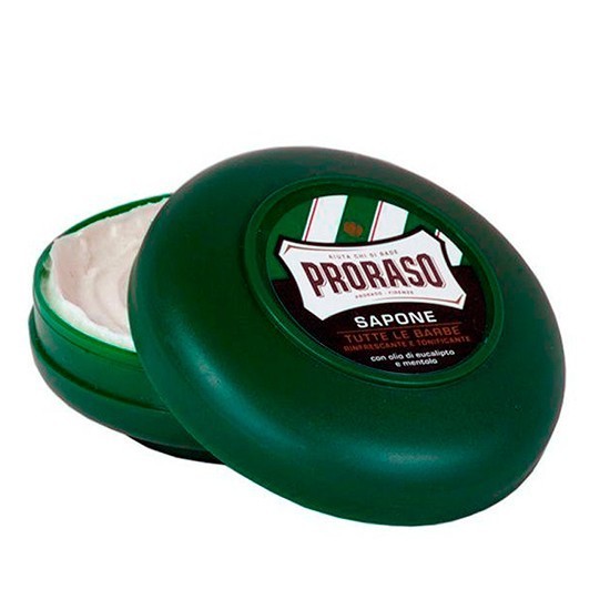 Proraso мыло для бритья для всех типов кожи Эвкалипт Зеленая линейка 75 гр