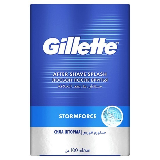 Gillette лосьон после бритья Storm force 100 мл