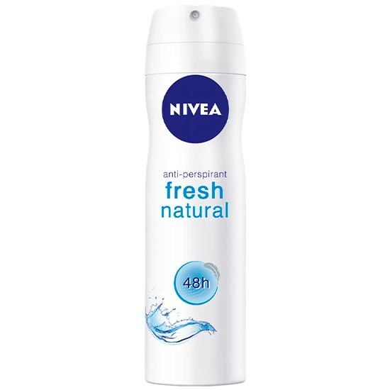 nivea дезодорант спрей fresh natural антиперспирант 150 мл (81601)