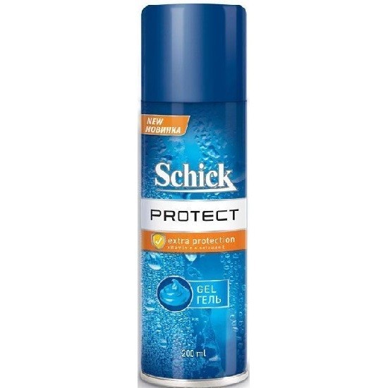 Schick Protect гель для бритья Extra Protection для нормальной кожи 200 мл