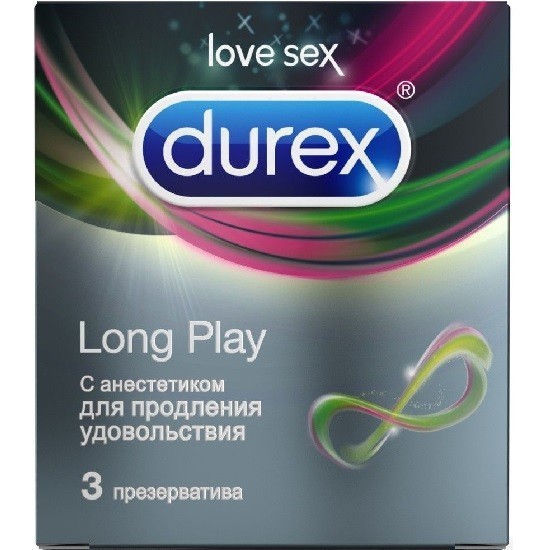 Презервативы Durex Long Play с анестетиком