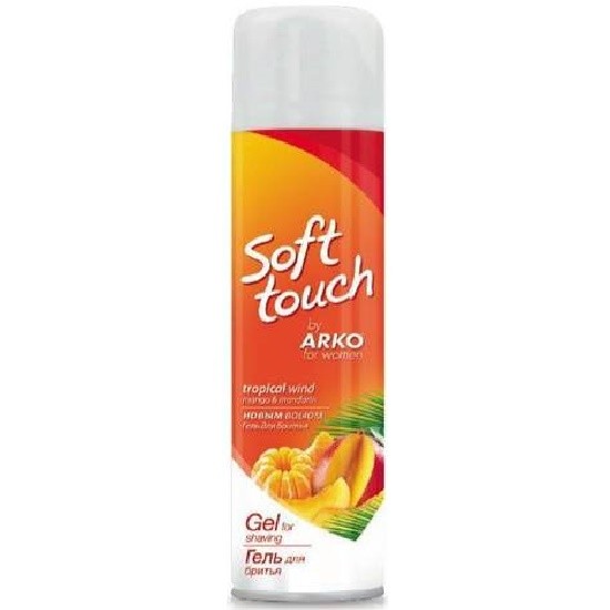ARKO Soft Touch гель для бритья женский Тропическая свежесть 200 мл