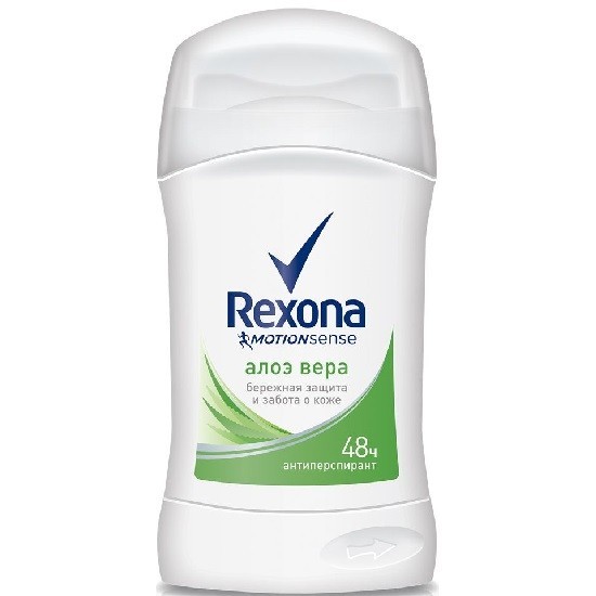 rexona дезодорант стик алоэ вера антиперспирант 40 мл