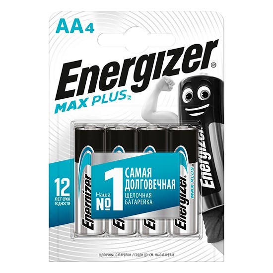 Energizer батарейка AA пальчиковая Max plus 1.5V LR6