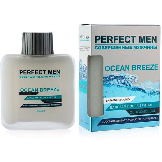 Perfect Men Бальзам после бритья Ocean Breeze освежающий 100 мл