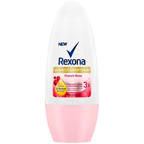 Rexona дезодорант шариковый Advanced Brightening French Rose антиперспирант 50 мл
