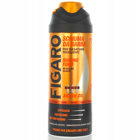 Figaro пена для бритья Argan Oil, 400 мл