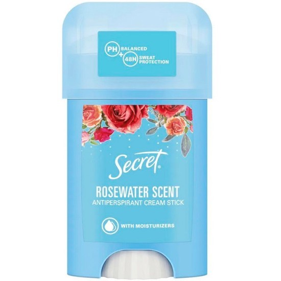 secret дезодорант кремовый rosewater scent антиперспирант 40 мл