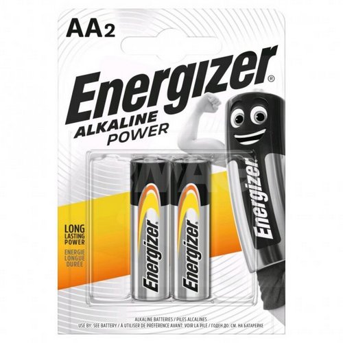 Energizer батарейка AA пальчиковая Alcaline Power 1.5V LR6