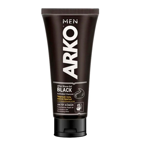 ARKO Men гель после бритья Black с активированным углем 100 мл