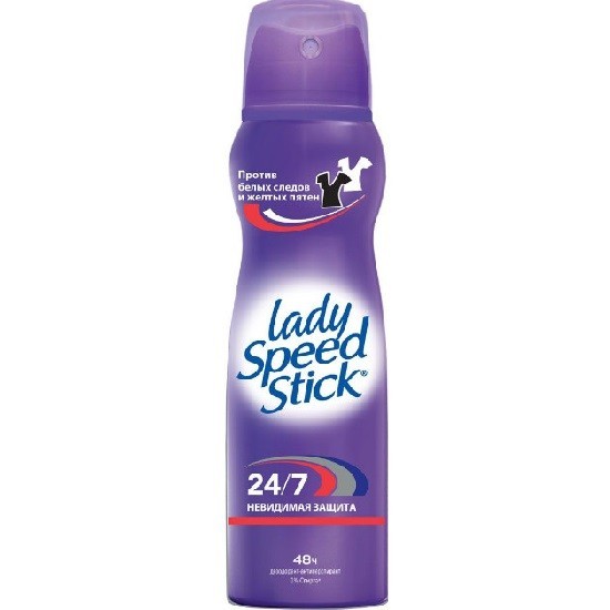Lady Speed Stick дезодорант спрей Невидимая защита 150 мл